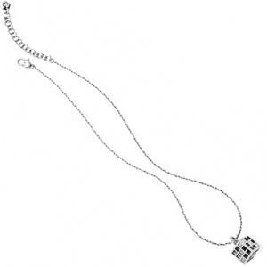 NEW BRIGHTON bonjour necklace in silver